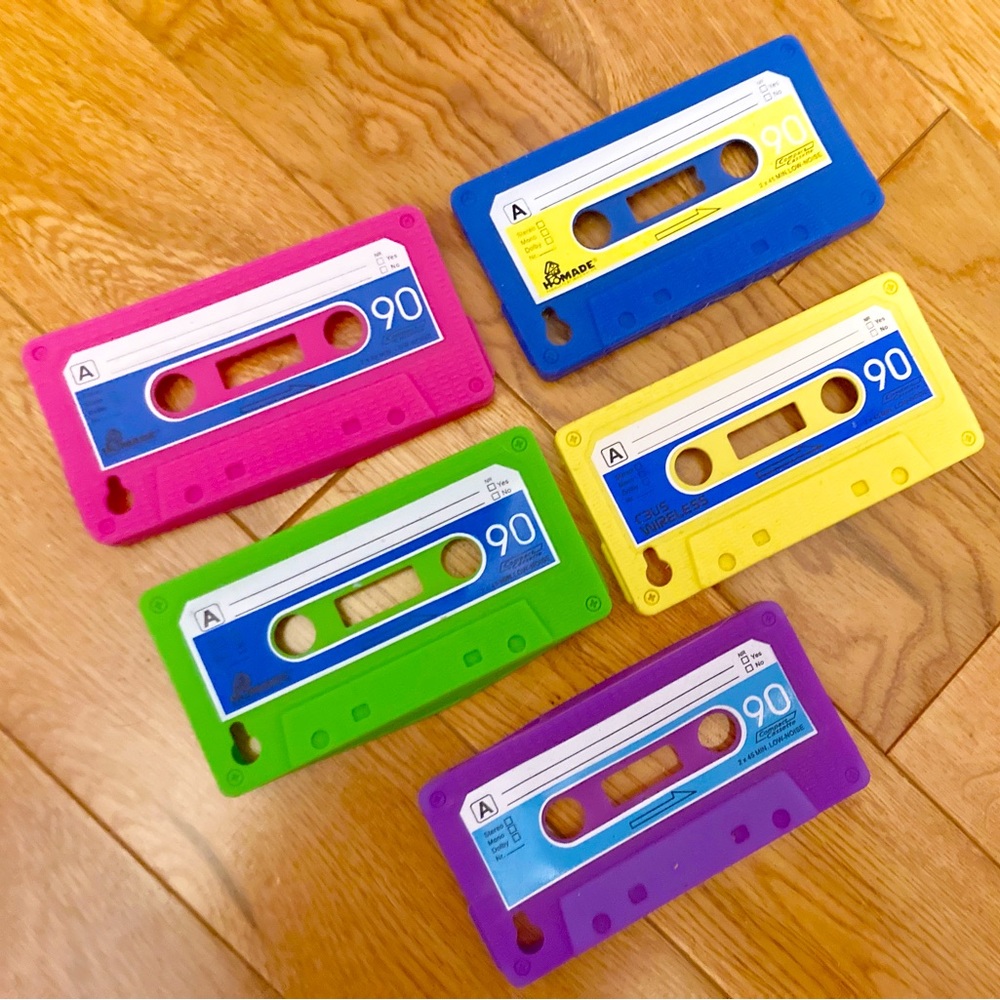 Retro Cassette Tape iPhone Cases (5 total)